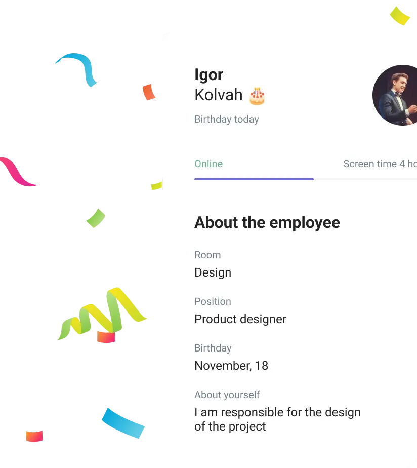 Employee profile
